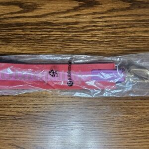 Lululemon Athletica Pink Keychain